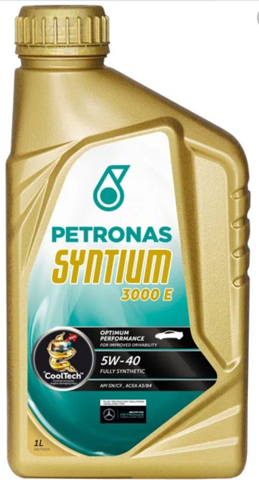 Масло моторное PETRONAS Syntium 3000 E 5W-40 (4л.)
