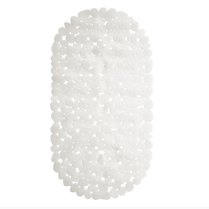 Коврик для ванны "Морская галька" белый арт.6805 (36см*69см)
