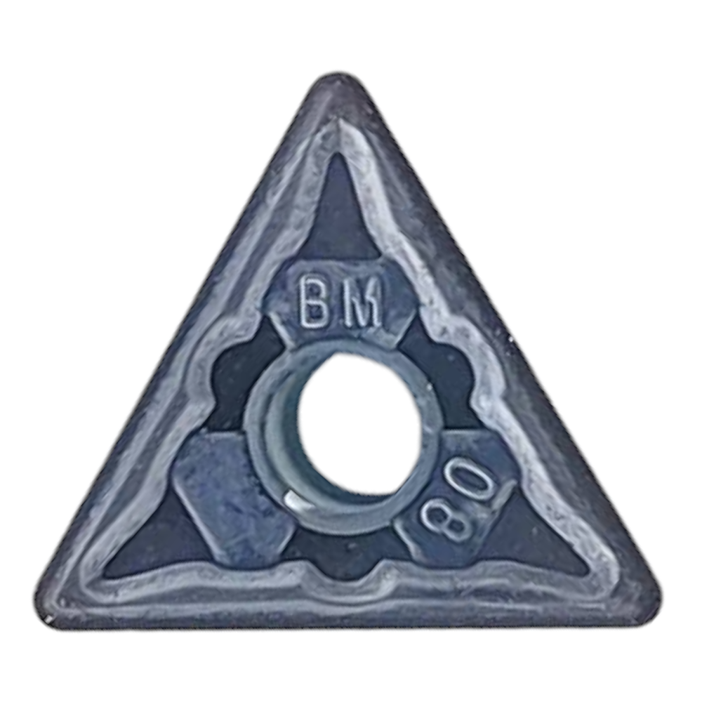 Пластина твердосплавная треугольная TNMG160408-BM HR5255 (по нержавеющей стали)