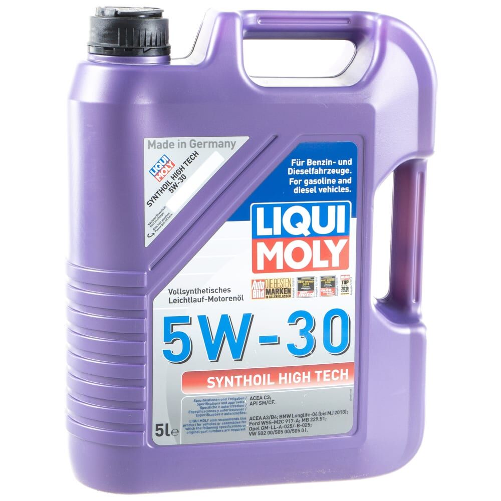 Синтетическое моторное масло LIQUI MOLY Synthoil High Tech 5W-30