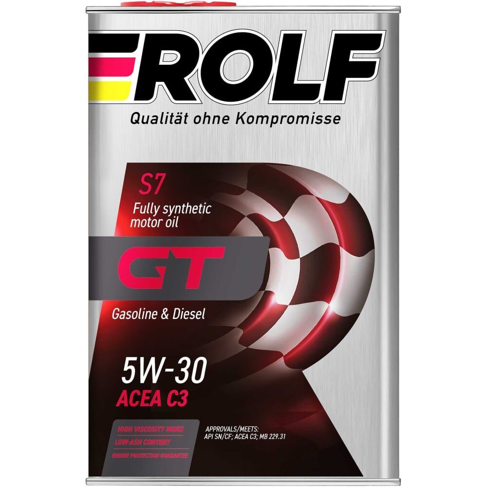 Моторное масло Rolf GT 5W-30 SN/CF