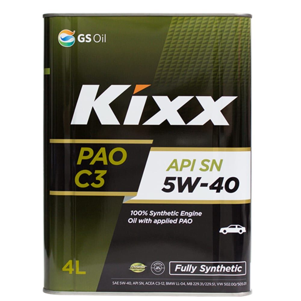 Синтетическое моторное масло KIXX PAO 5W40