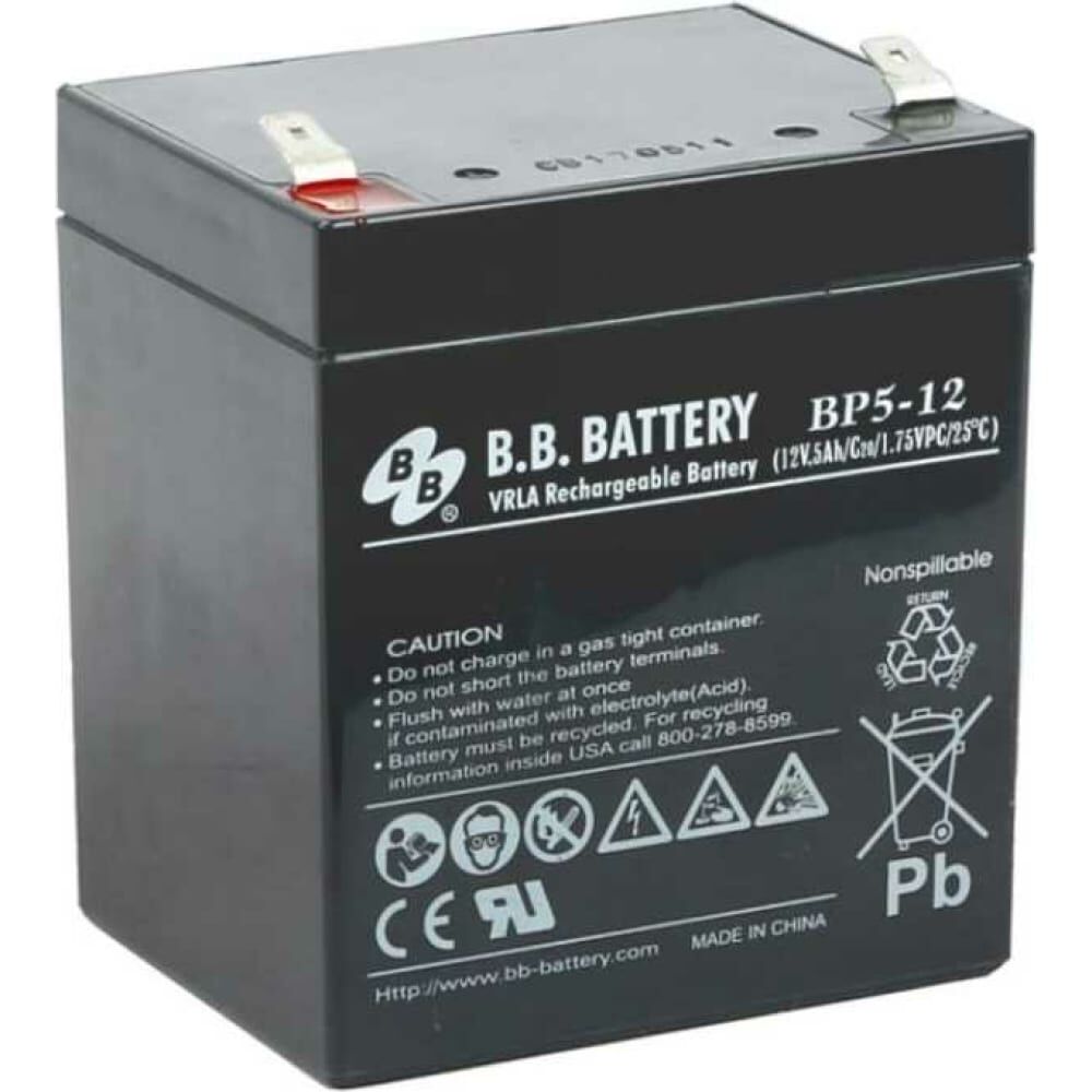 Аккумуляторная батарея BB Battery BP 5-12