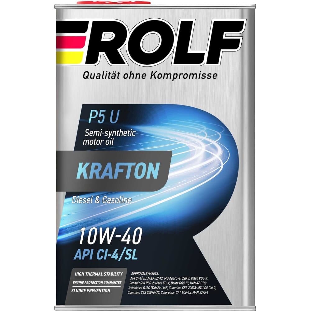 Моторное масло Rolf KRAFTON P5 U 10W-40