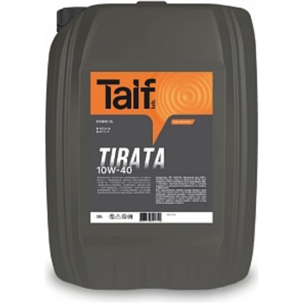 Синтетическое моторное масло TAIF TAIF TIRATA 10W-40
