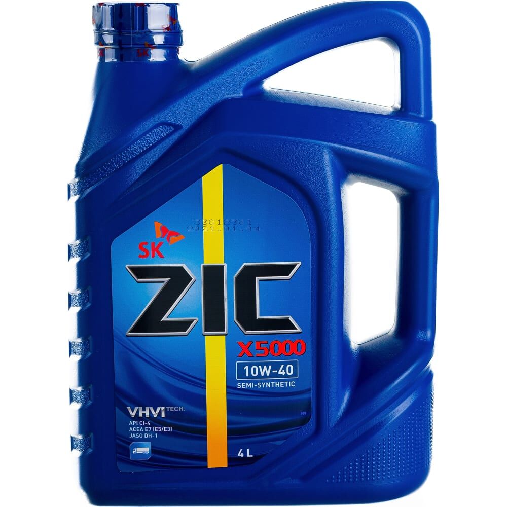 Моторное масло zic X5000 10W-40