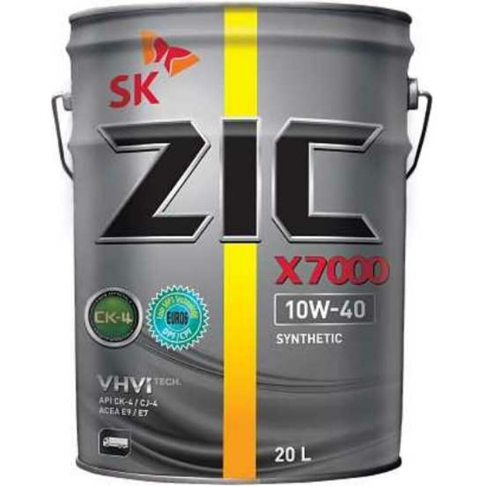 Моторное масло zic X7000 10w40 CK-4