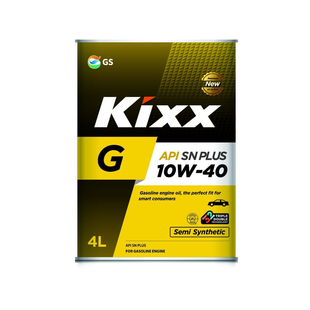 Полусинтетическое моторное масло KIXX G1 Plus SN 10W40