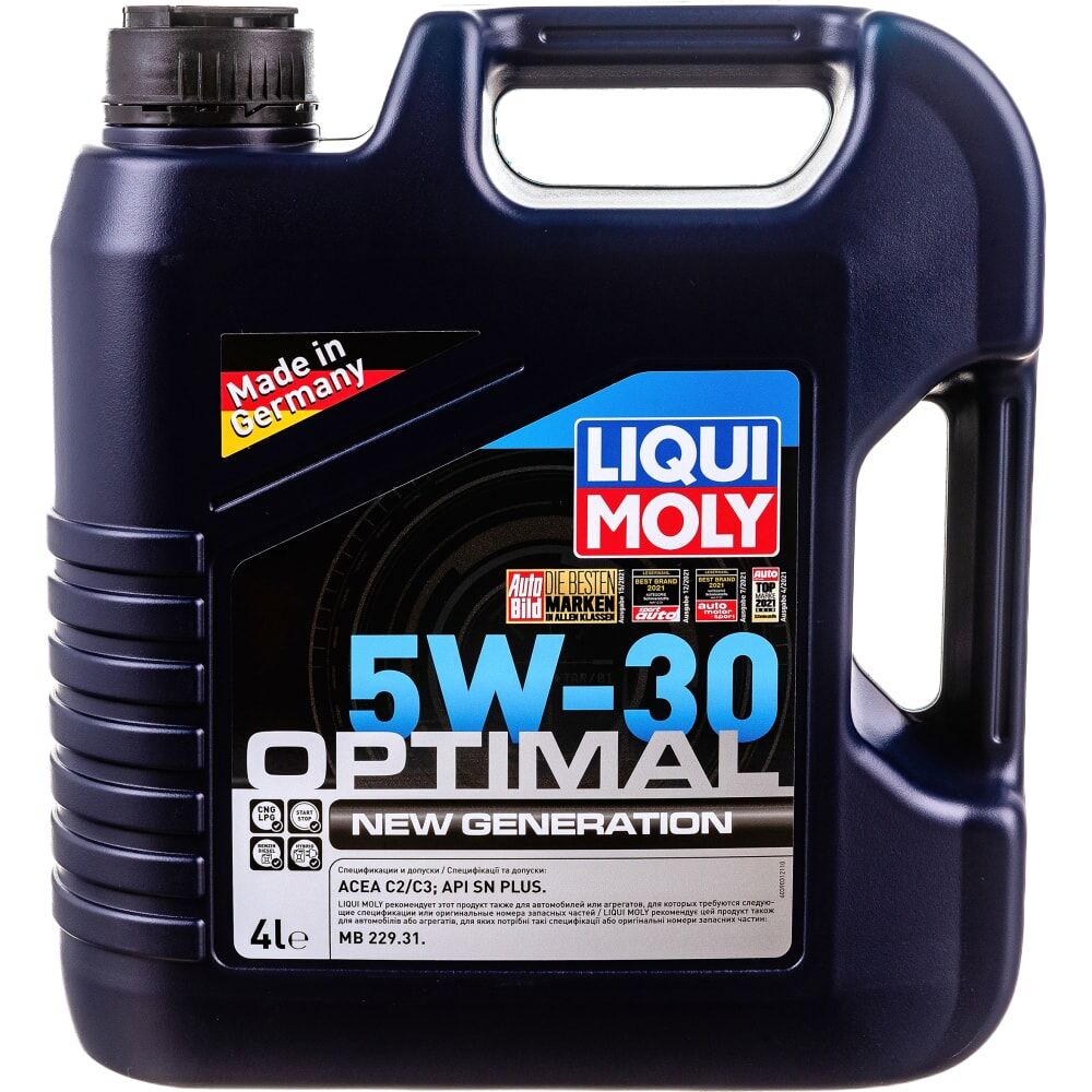 НС-синтетическое моторное масло LIQUI MOLY Optimal New Generation 5W-30