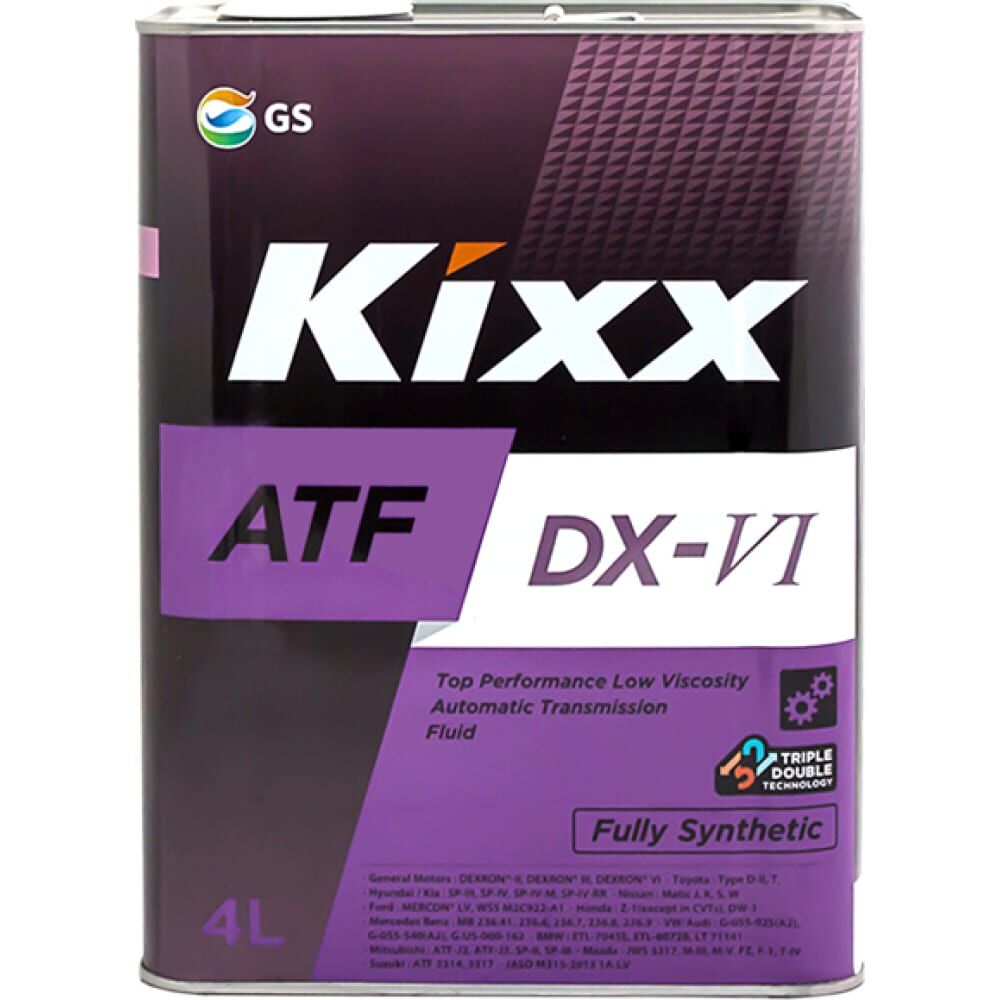 Синтетическое трансмиссионное масло KIXX ATF DX-VI