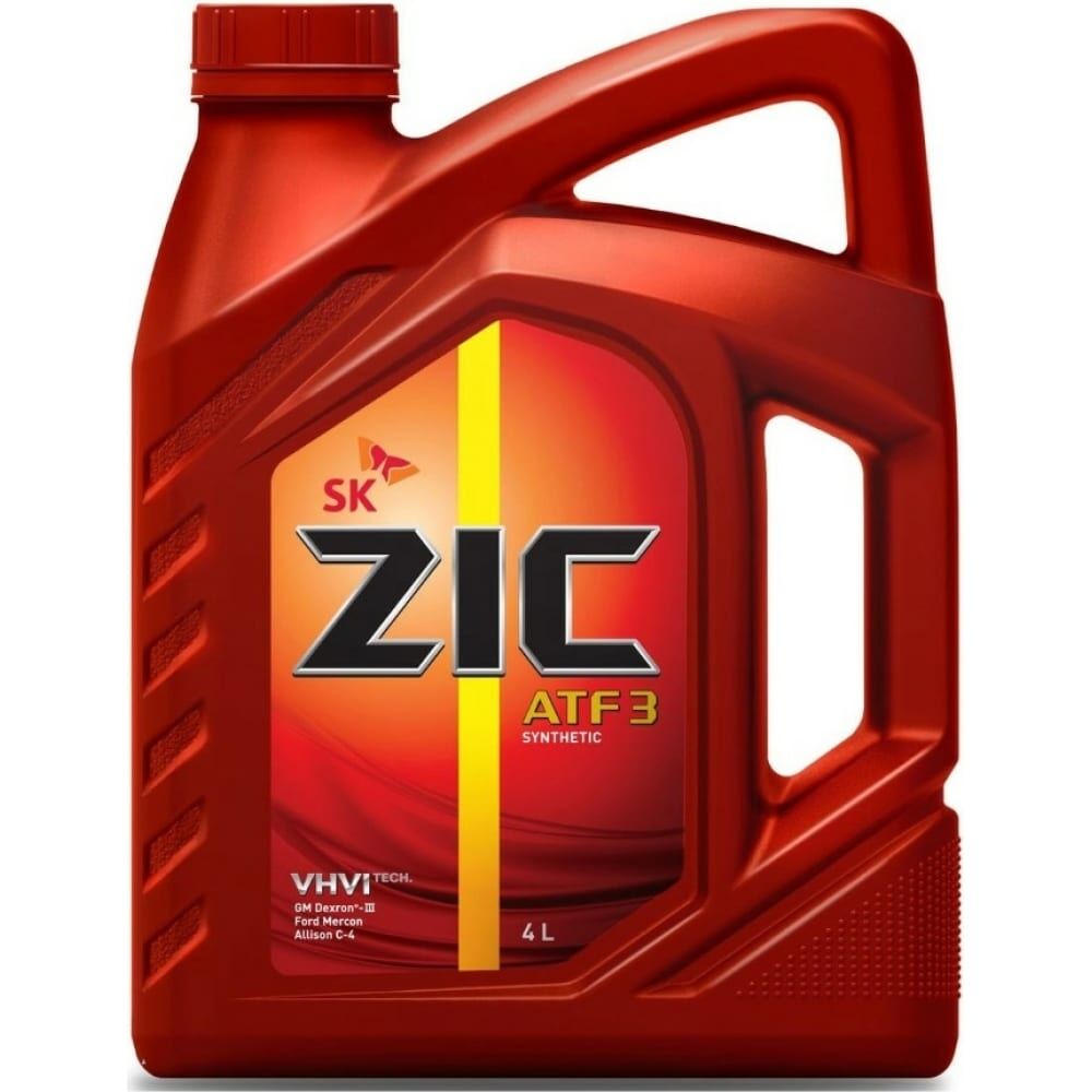 Синтетическое масло для автоматических трансмиссий zic ATF 3