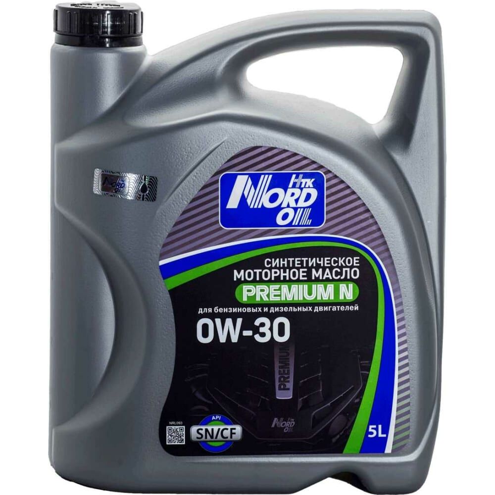 Моторное масло NORD OIL Premium N 0W-30 SN/CF