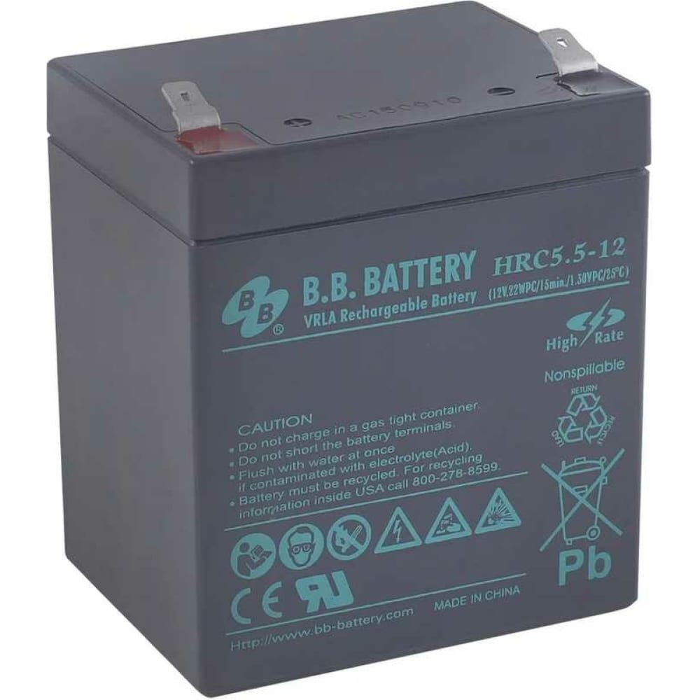 Аккумуляторная батарея BB Battery HRC 5.5-12