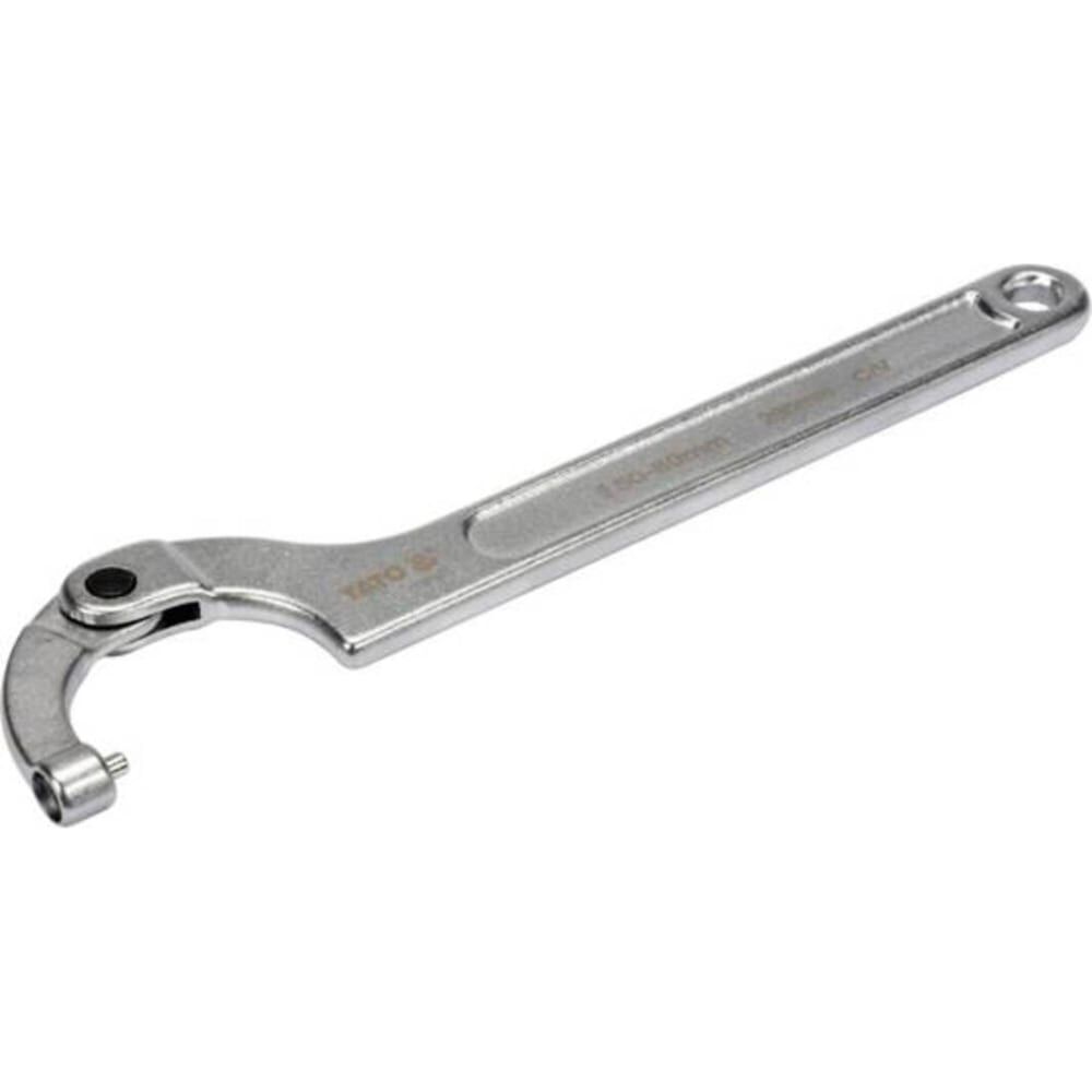 Сегментный шарнирный ключ YATO 50-80 мм, 280 мм, с круглым штифтом YT-01677 371301677 092 1