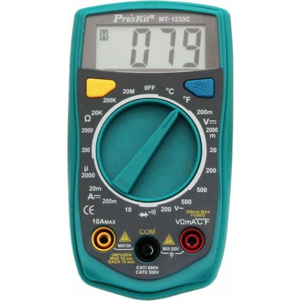 Мультиметр Pro'sKit MT-1233C