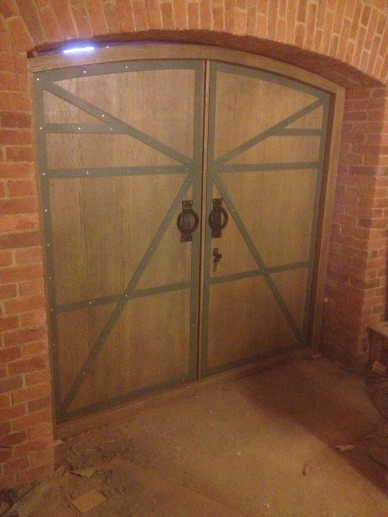 Изготовление двери из шпона по размерам заказчика #2