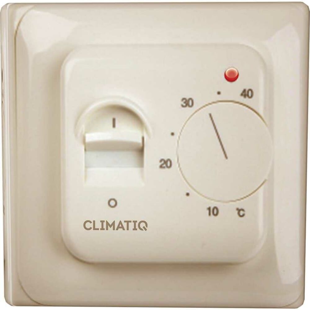 Терморегулятор для теплого пола IQWATT CLIMATIQ BT