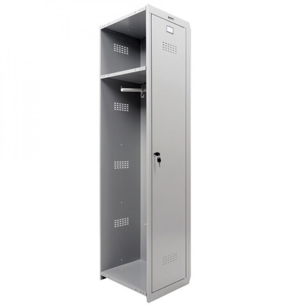 Металлический шкаф для одежды BRABIX LK 01-40