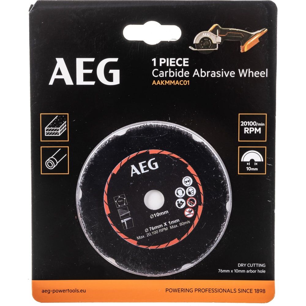 Карбидный диск для отрезной машины AEG AAKMMAC01