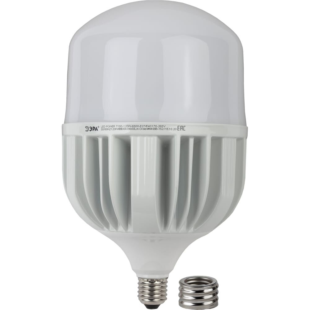 Светодиодная лампа ЭРА STD LED POWER T160120W6500E27/E40