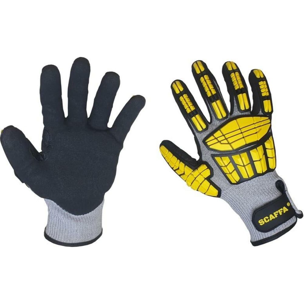 Перчатки для защиты от ударов и порезов Scaffa DY1350AC-H6