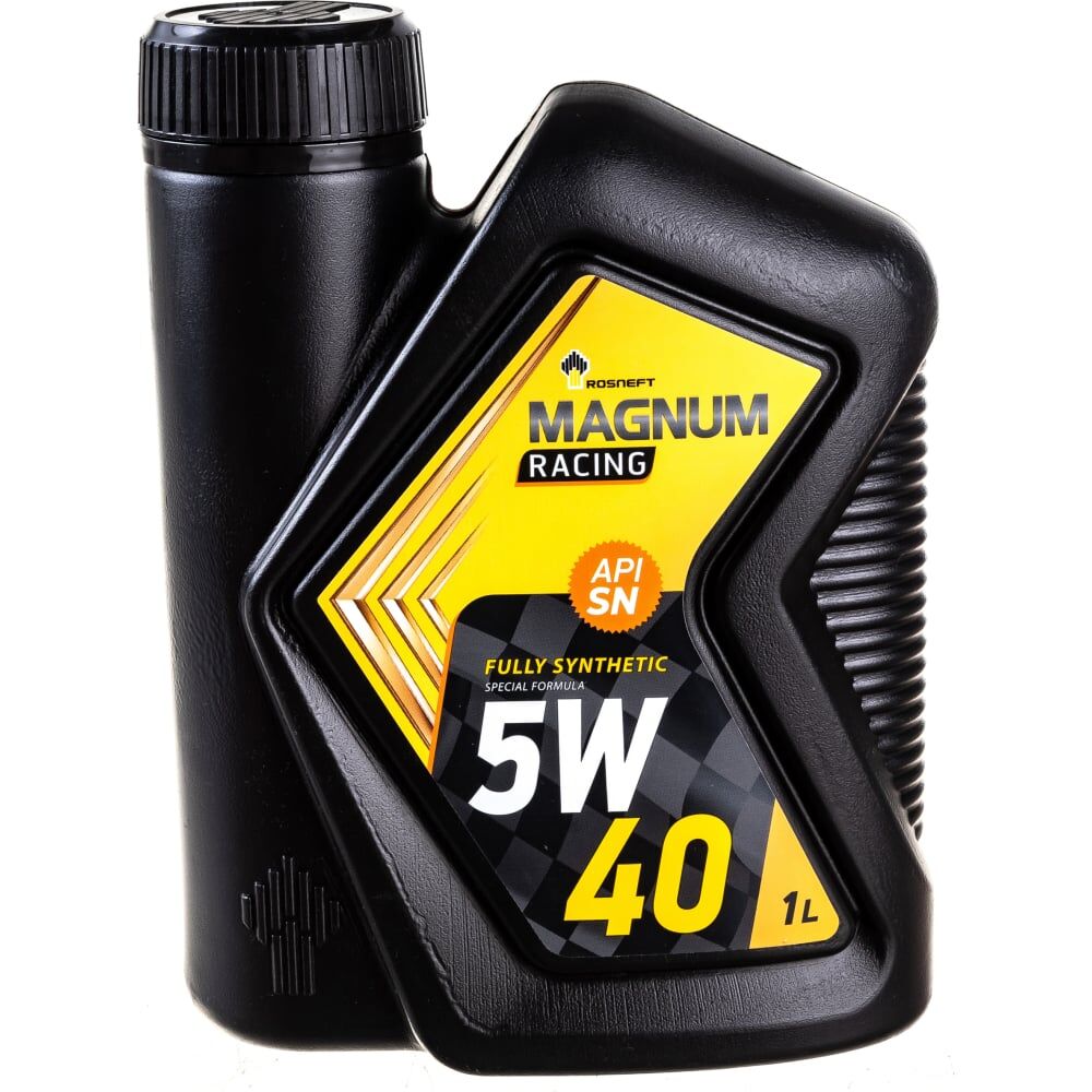 Синтетическое моторное масло Роснефть Magnum Racing 5W-40 (РНПК) SN/A3/B4