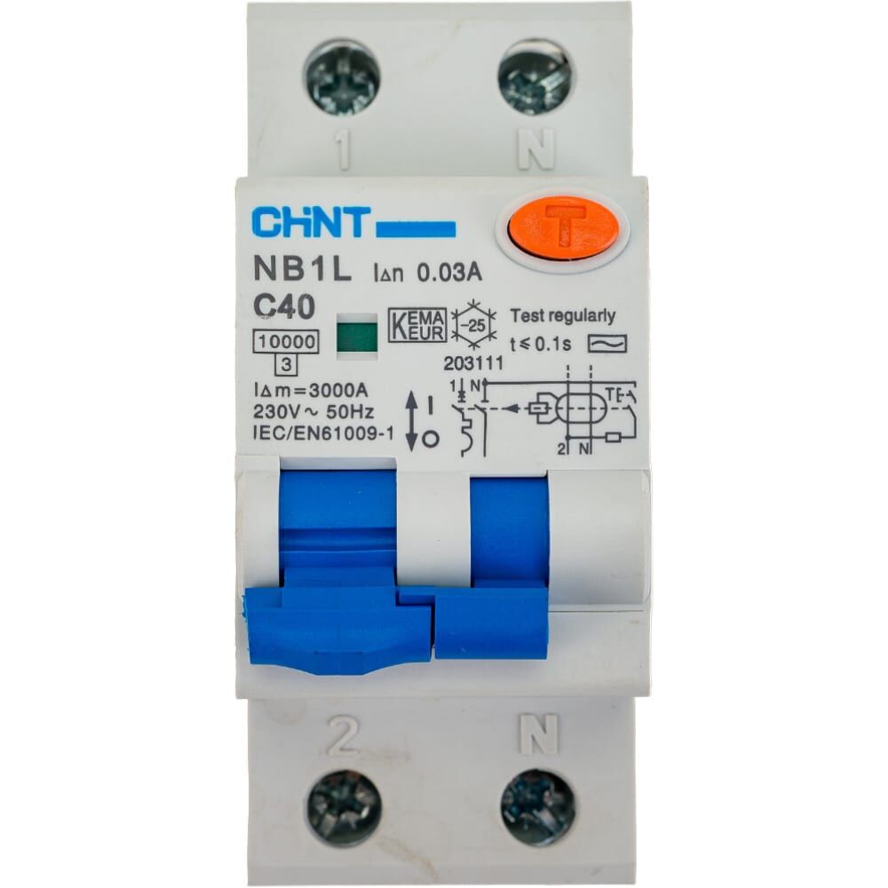 Дифференциальный автоматический выключатель CHINT NB1L