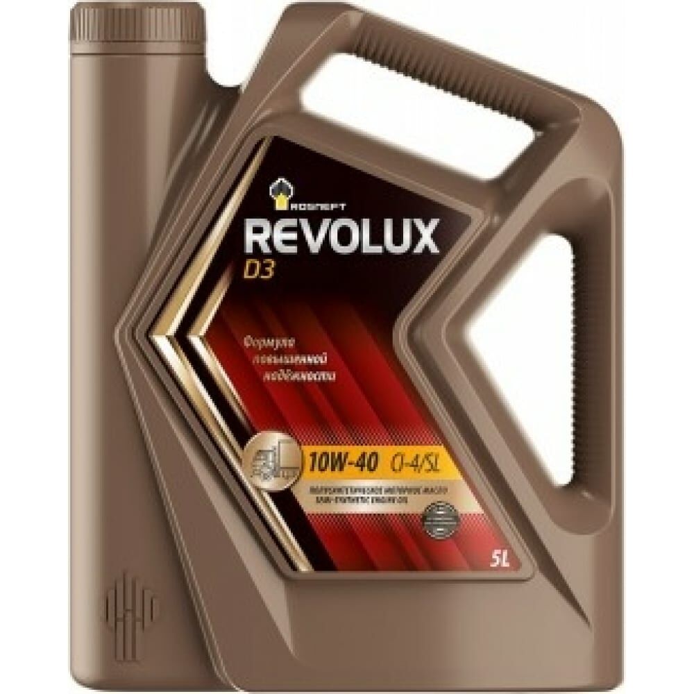 Полусинтетическое моторное масло Роснефть Revolux D3 10W-40 CI-4-SL