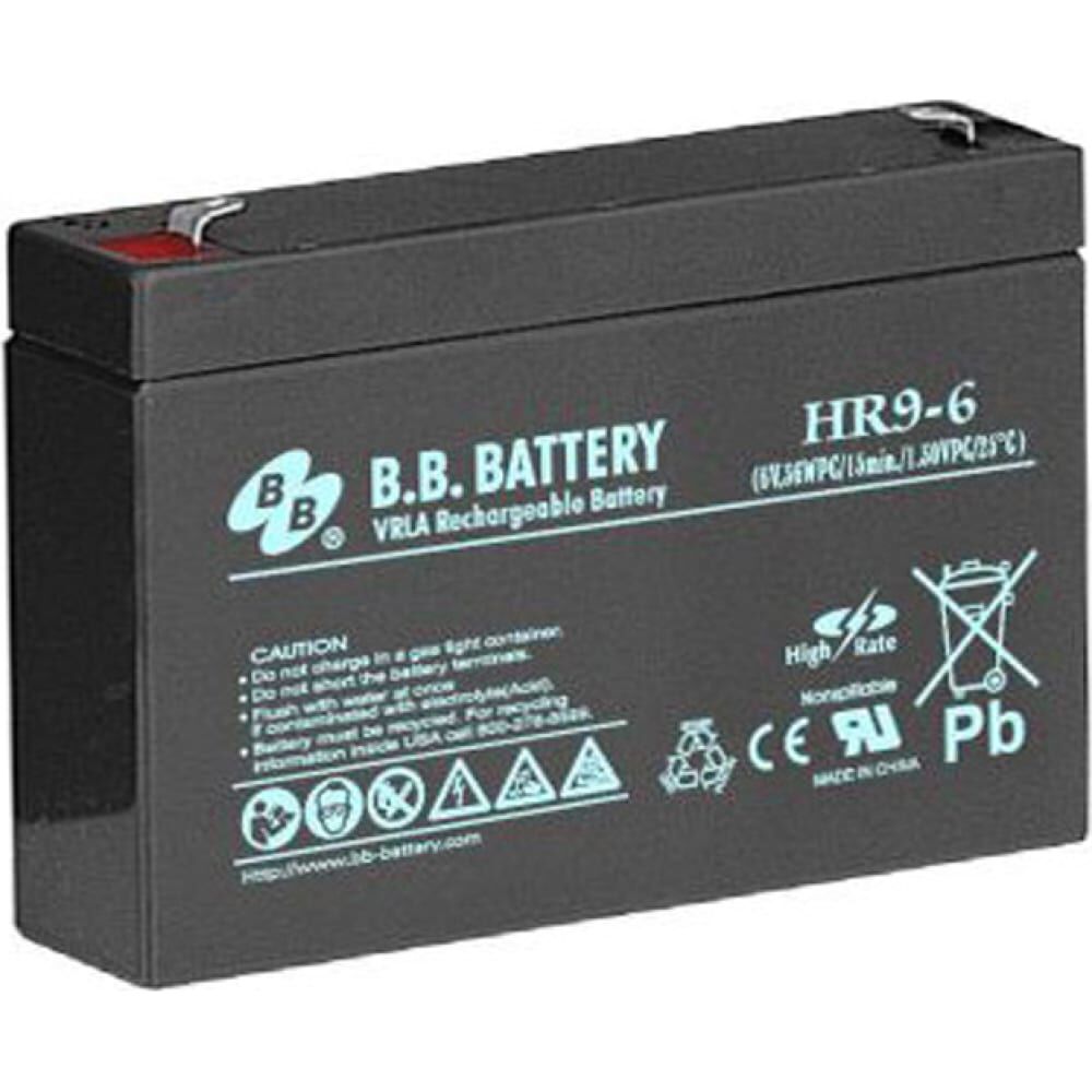 Аккумуляторная батарея BB Battery HR 9-6