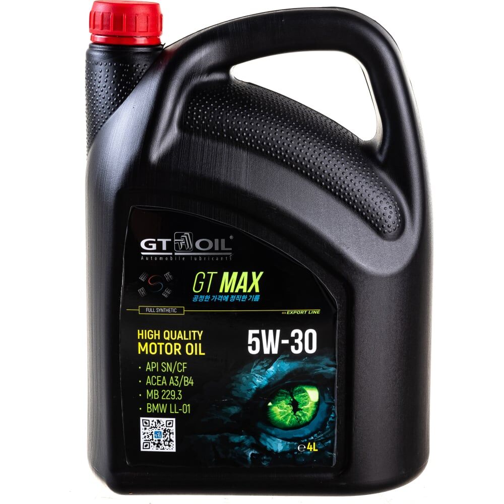 Масло GT OIL Max SAE 5W-30 API SN/CF