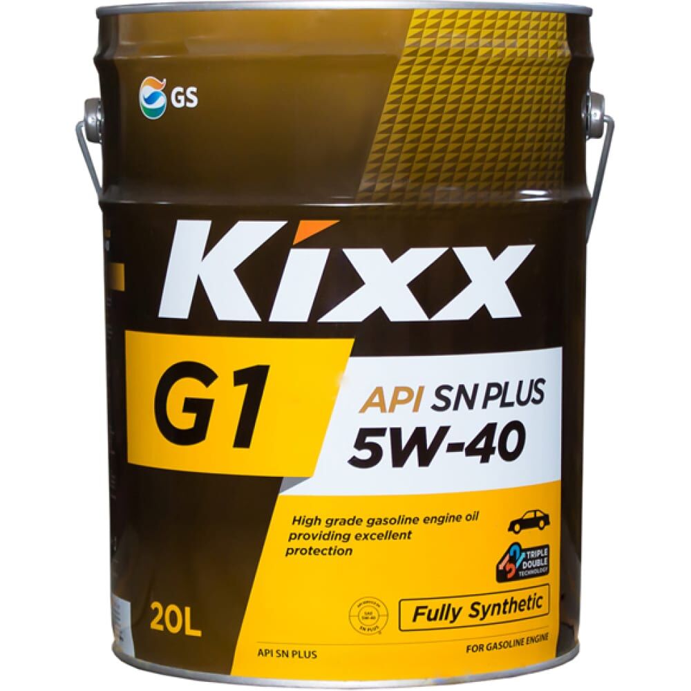 Синтетическое моторное масло KIXX G1 SN Plus 5W-40