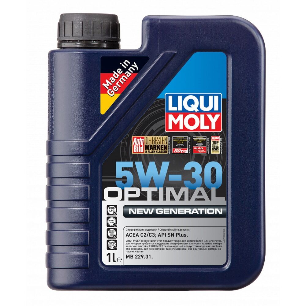 НС-синтетическое моторное масло LIQUI MOLY Optimal New Generation 5W-30