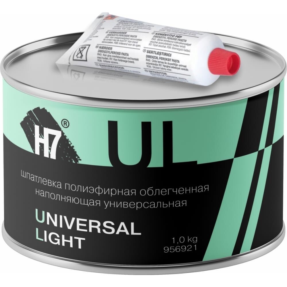 Полиэфирная облегченная наполняющая универсальная шпатлевка H7 Universal Light
