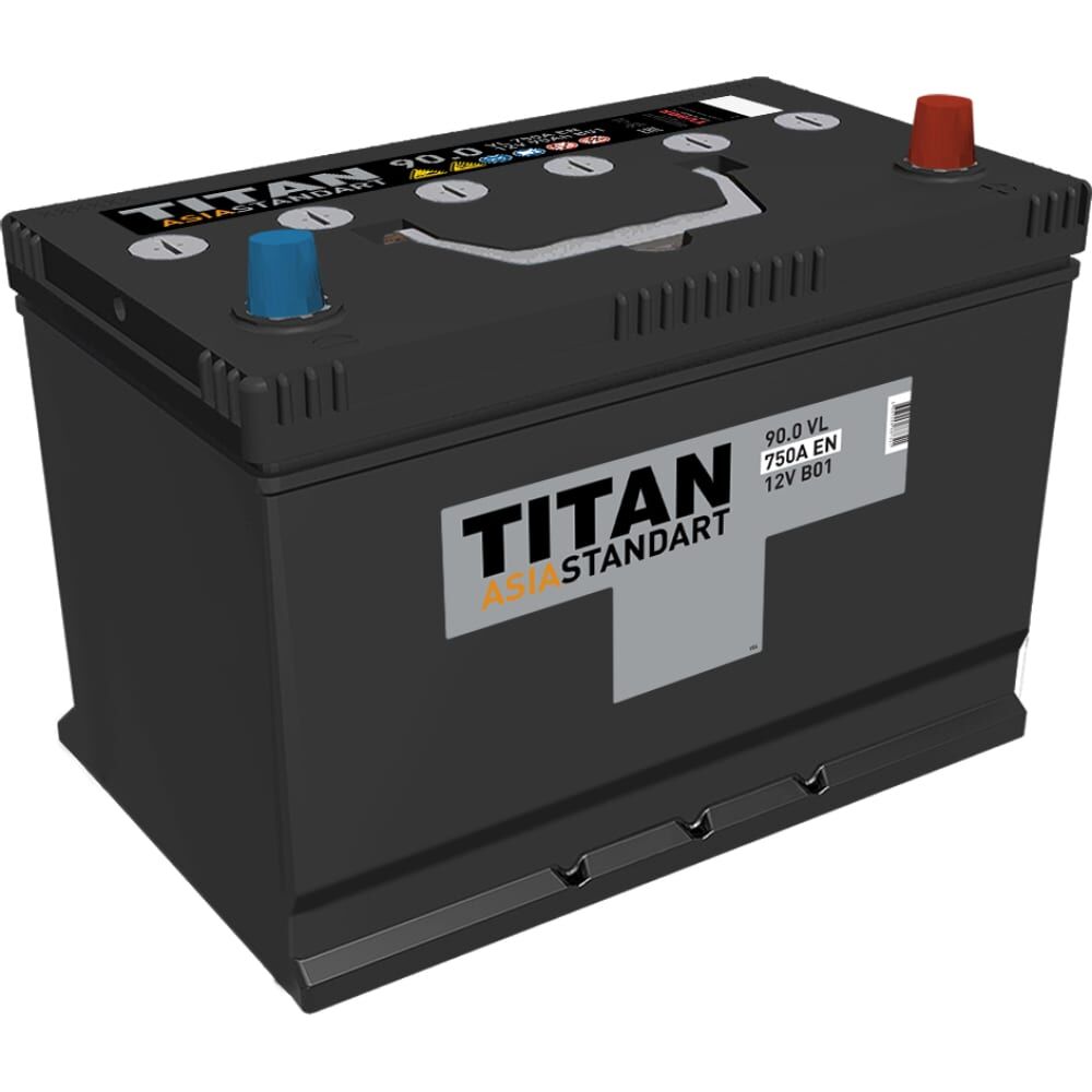 Аккумулятор TITAN ASIA STANDART 90.0 VL B01