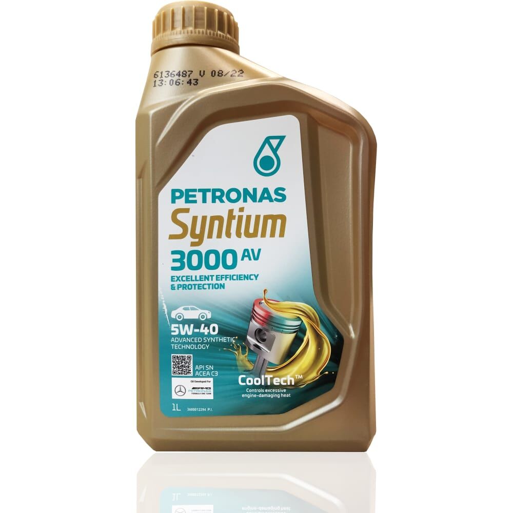 Синтетическое моторное масло Petronas SYNTIUM 3000 AV 5W40