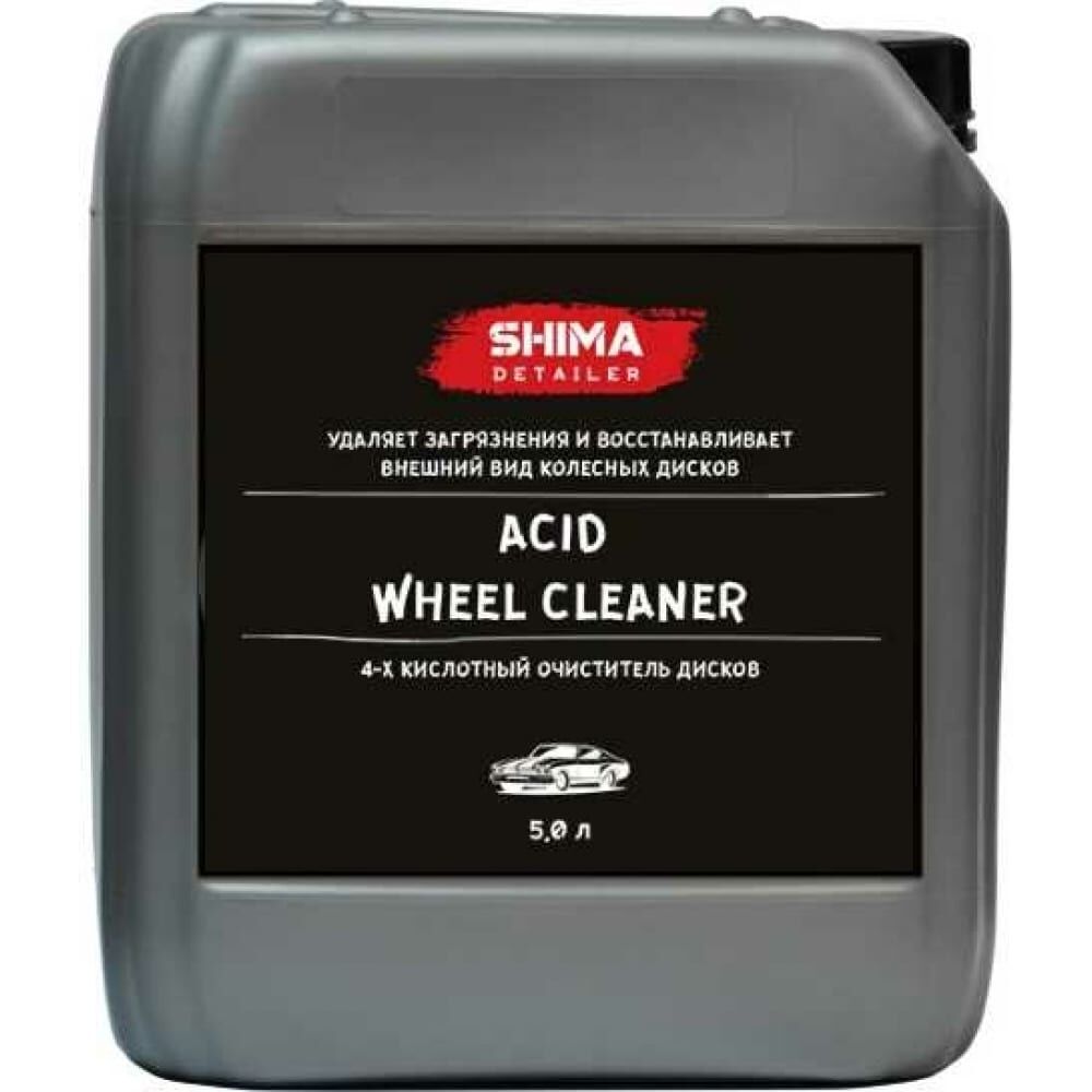 Четырехкислотный очиститель дисков SHIMA DETAILER ACID WHEEL CLEANER
