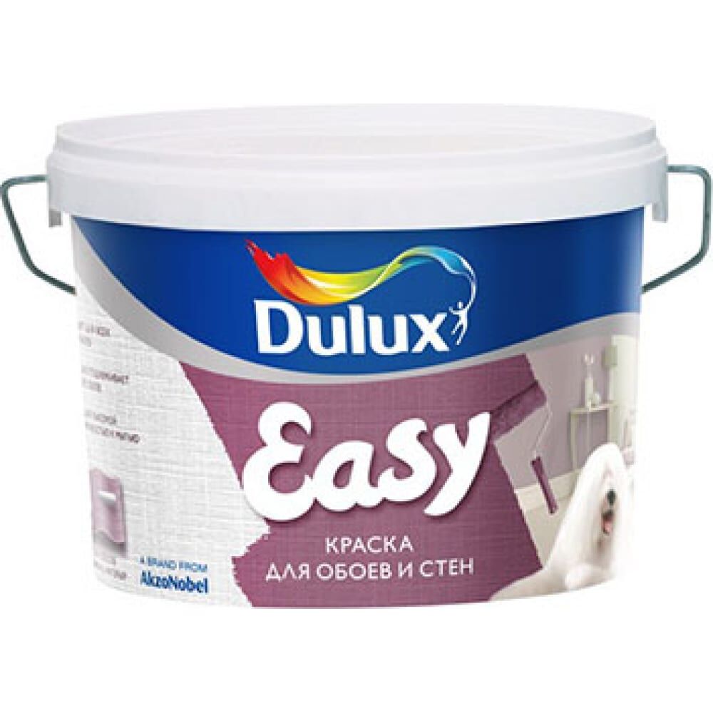 Водоэмульсионная краска для всех типов обоев Dulux EASY BW