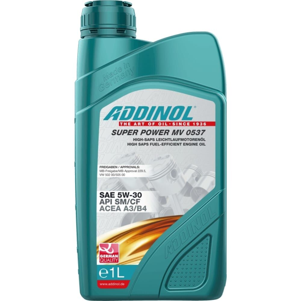 Моторное масло Addinol Super Power MV 0537 5W-30