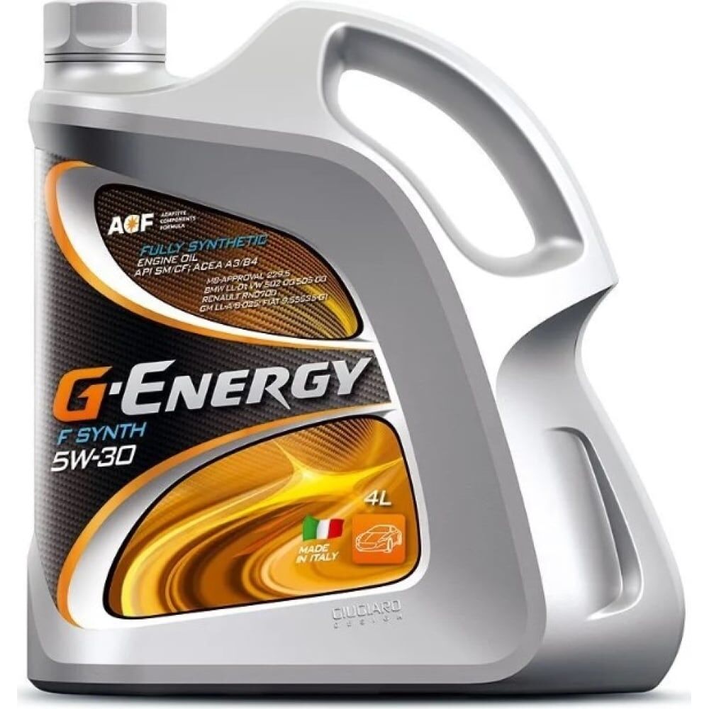 Моторное масло G-ENERGY f synth 5w-30, 4 л 253140461