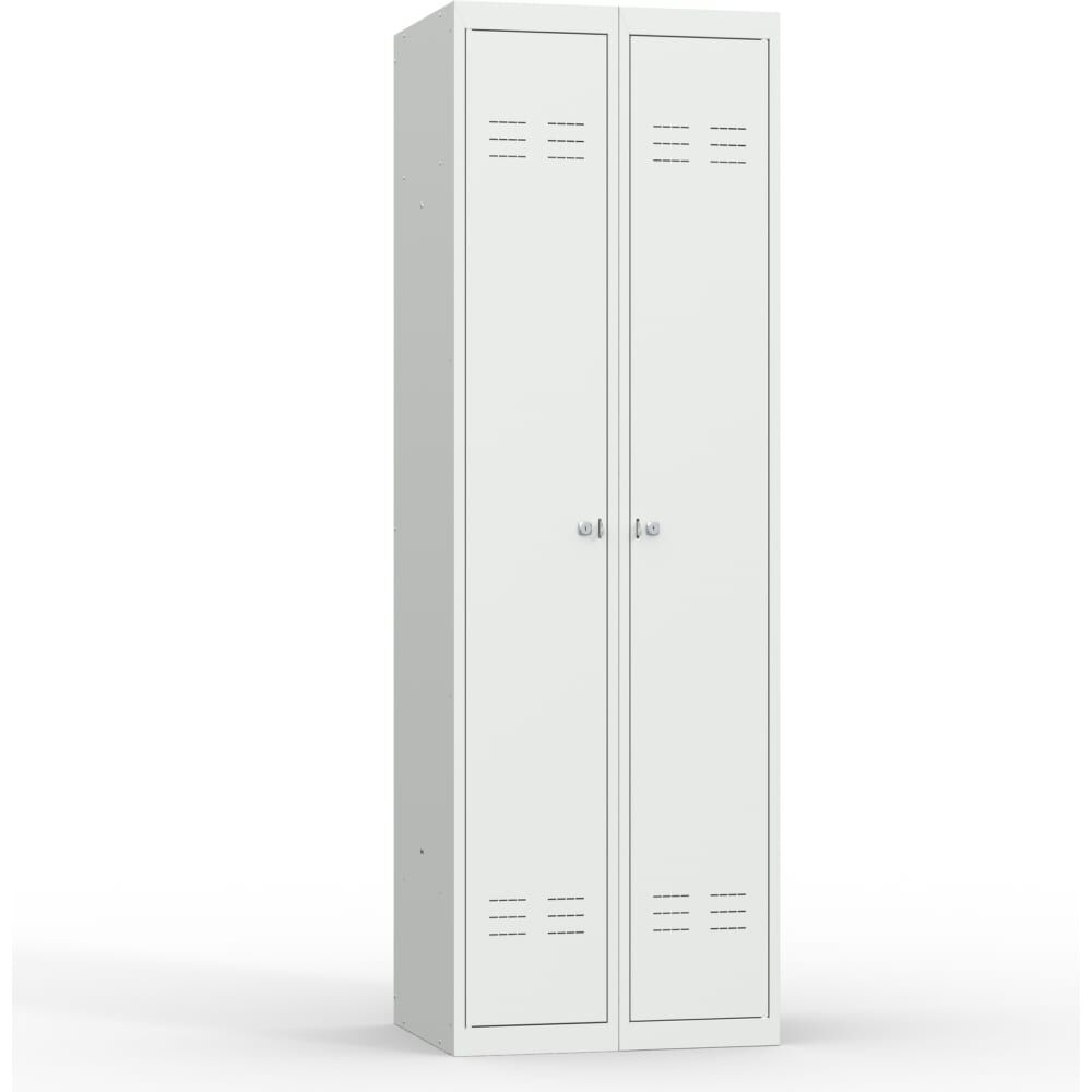 Металлический шкаф для раздевалок Церера Мебель ШР-22 L800, 2 секции, 1850x800x500 мм УТ000001648
