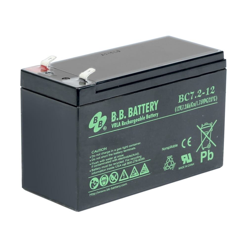Батарея аккумуляторная (12 В; 7.2 Ач) BB Battery BC 7,2-12