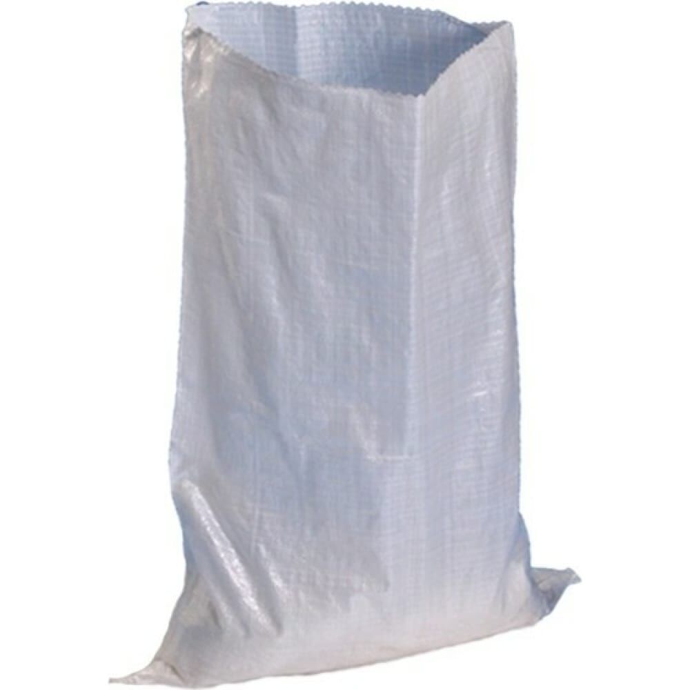 Мешок полиэтиленовый белый (100 шт; 55x105 см; продуктовый) ПОЛИМАКС 8-10-05-01