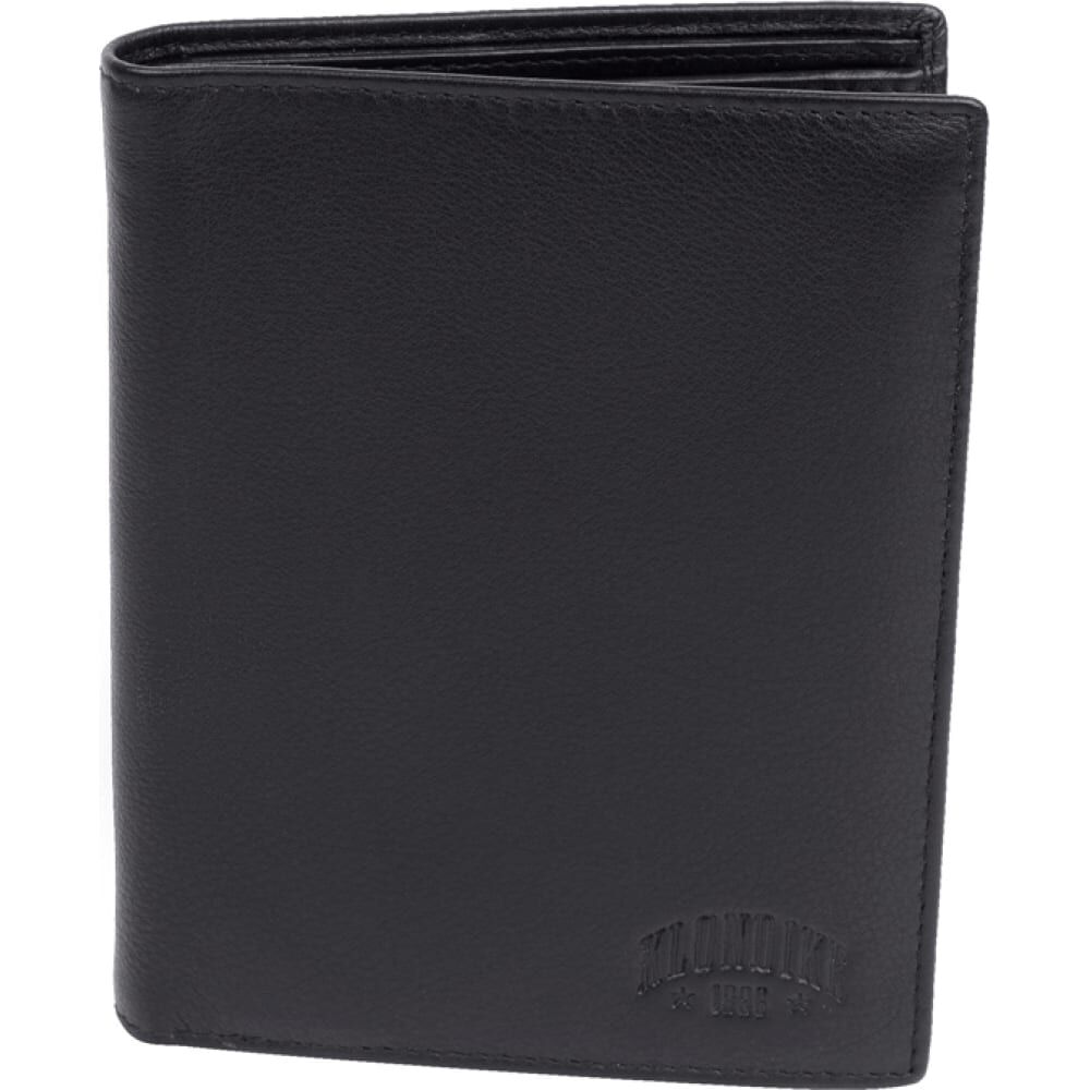 Бумажник Klondike Claim, черный, 10х1,5х12 см KD1102-01