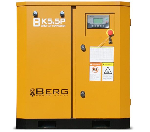 Винтовой компрессор Berg ВК-250 прямой привод IP54 16 бар