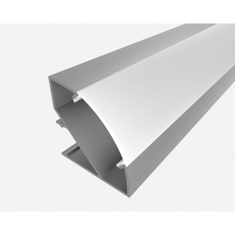 Комплект алюминиевого профиля Ledcraft с экраном и заглушками LC-LPU3333M28-2 1617000049 LEDCRAFT