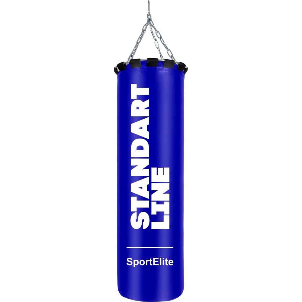 Боксерский мешок SportElite STANDART LINE 120 см, d-40, 55 кг, синий SL-55B