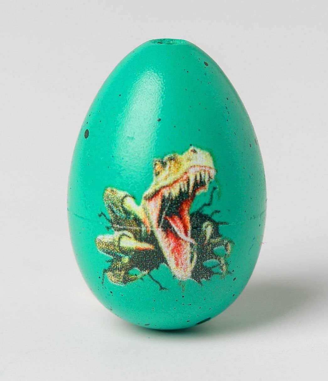 Растущая игрушка «Яйцо с картинкой цветное. Динозавры», 2 × 3 см, МИКС