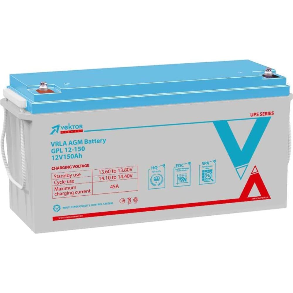 Аккумуляторная батарея GPL 12-150 Vektor Energy 63934