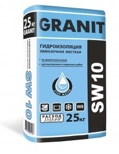 Гидроизоляция обмазочная жесткая GRANIT SW 10 25 кг