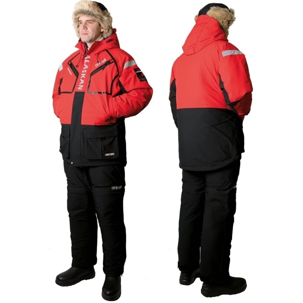 Зимний поддерживающий костюм Alaskan Cherokee красный/черный, размер M AWSCRBM Зимний комбинезон